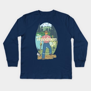 the woodman live Kids Long Sleeve T-Shirt